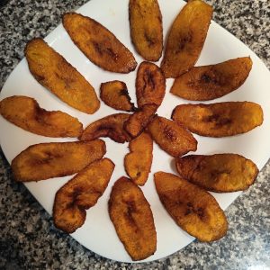 PLÁTANOS MADUROS FRITOS.